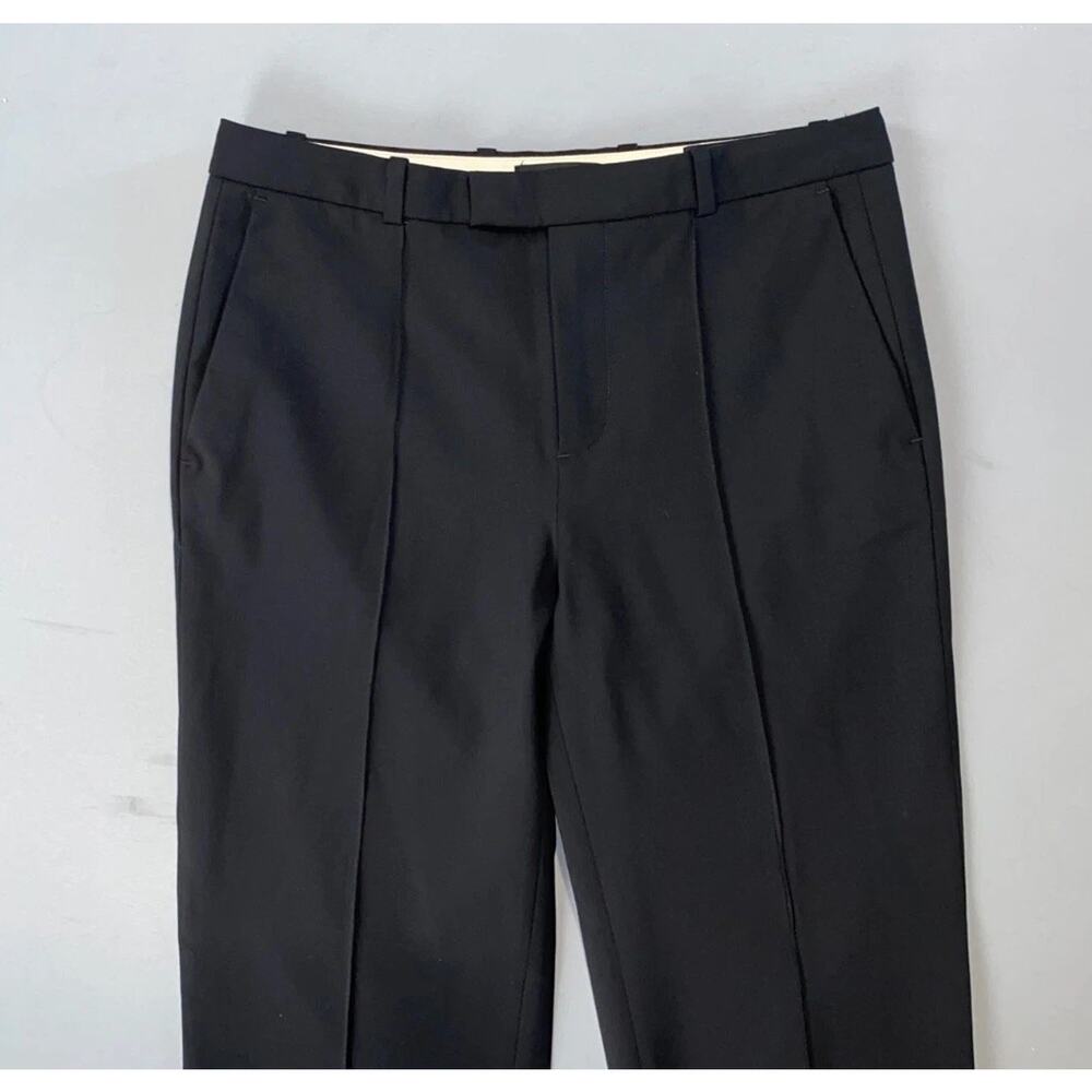 J.Crew Tollegno 1900 Fabric Pinch Front Crop Dress Pants Women's Size 2 - Picture 8 of 11